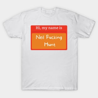 Neil Hunt name badge Athletico Mince T-Shirt